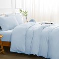 thumbnail image 2 of Duvet Cover Queen -Piece Prewashed Ultra Soft Queen Bedding Set - Features Zipper Closure and Corner Ties Includes Duvet Cover x Pillowcases No Comforter, 2 of 7