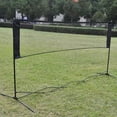 thumbnail image 1 of Lutabuo Standard Badminton Net Foldable Professional Tennis Nets Durable for Competition, 1 of 6
