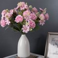 thumbnail image 1 of Wzzjkit Artificial Flowers for Outdoors, Fake Realistic Flowers with Plastic Plants Spring Decor, Handheld Faux Flowers for Outside Window Box Front Porch Planter Decor, 1 of 8