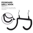 thumbnail image 4 of OULII 2 Pcs Porte-Outils pour Panneau Perforé Robustes Noirs pour Utilisation en Atelier, 4 of 7