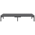 thumbnail image 4 of vidaXL 11 Piece Patio Lounge Set with Cushions Poly Rattan Dark Gray, 4 of 6