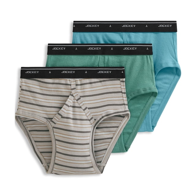 Jockey Slip Classique Taille Basse pour Homme en Coton 100 % - Lot de 3