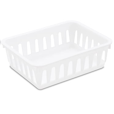 Sterilite White Mini Storage Tray