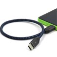 thumbnail image 2 of Langgg USB 3.1 Type C to Type c Cable 10 Gbps 5A QC3.0 Fast Charging Type-c Cable for Mobile Phone, 0.25m, 2 of 7