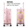 thumbnail image 4 of Waterproof Rolling Luggage Cover Full Transparent Luggage Protector Cover Thicken Suitcase Protector Cover PVC Suitcase Cover 26inch B, 4 of 6