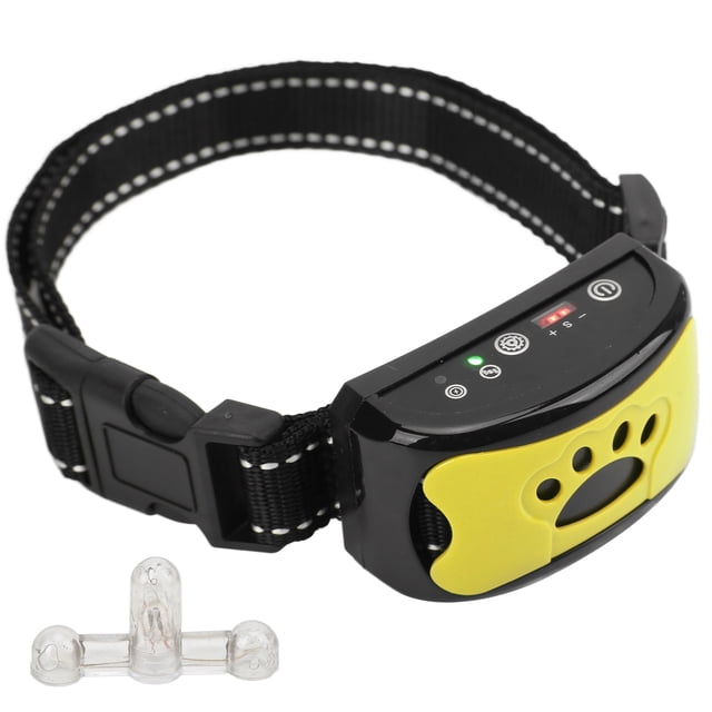 Dog Bark Collar, USB Rechargeable Waterproof Anti Barking Collar With 7 Adjustable Sensitivity & Vibration & Sound, Intelligent Anti Barking Training Collar For Small/Medium/Large