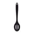 thumbnail image 1 of Silicone Kitchen Ladle Spoon with Strainer - Long Handle Soup Skimmer with Hook - Heat Resistant Nonstick Cooking Utensil for Ramen Noodles Rice Pasta - Dishwasher Safe Slotted Serving Spoon, 1 of 5