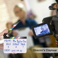 thumbnail image 3 of PEPISKY 30*24cm Acrylic Film Clapboard Multicolour Wooden Clapper Board Slate, 3 of 8