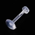 thumbnail image 4 of CNKOO 10 Pcs 16G Retenue de Lèvres en Acrylique Transparent Clous de Nez Labret Oreille, 4 of 5