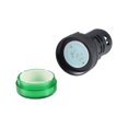 thumbnail image 3 of Unique Bargains 10Pcs AC/DC 12V Indicator Lights, Green LED, Flush Panel Mount 7/8' 22mm, 3 of 7