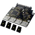 thumbnail image 3 of 2.5 Inch 4 TF to SATA , Self-Made SSD Solid State Drive, For Micro-SD to SATA Group RAID Card, 3 of 5