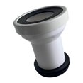 thumbnail image 3 of Offset Toilet Flange Connector Tub Waste Drain Kit Toilet Flange System Straight Not Shift, 3 of 7