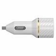 thumbnail image 2 of OtterBox Dual USB Premium Fast Charge Car Charger Power Delivery 30W + Power Delivery 20W White Car Chargers, 2 of 4