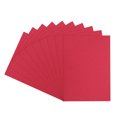 thumbnail image 1 of Uxcell Couvertures de Reliure de Présentation Format Lettre en Cuir à Texture Grain Papier Non Perforé pour Rapport d'Affaires Rouge Vif, 1 of 7