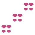 thumbnail image 2 of kurtrusly Semelles Ajustables pour Talons Hauts, Bâton de Réparation de Talons Personnalisable, Rouge rose, 3 Pcs, 2 of 6