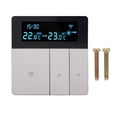 thumbnail image 2 of 3A Smart Thermostat LCD Display,  Programming Function, Precise Temperature Control,  Wide Application For Home Shopping Mallwith  Durable Programmable Thermostats, 2 of 8