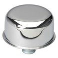 thumbnail image 2 of Trans Dapt Crankcase Breather Cap 9171 Chrome; Push-In; 1-1/4 Inch Diameter Tube/2-3/4 Inch Overall Diameter, 2 of 5