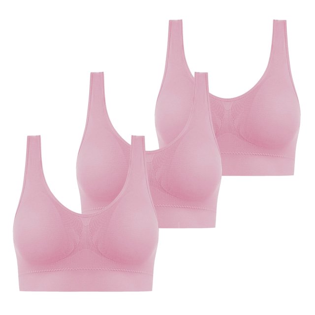 Birdeem 3 Pcs Soutien-Gorge Confortable Sans Armature Respirant pour Femmes