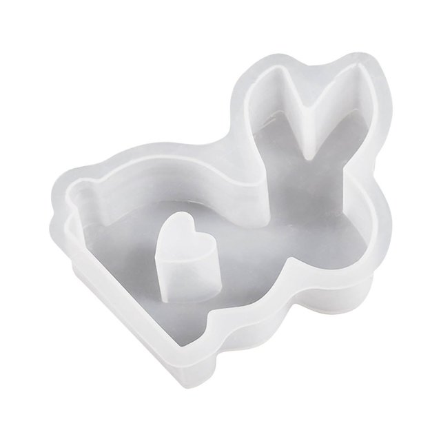 Birdeem Candle Molds Candle Molds Silicone Candle Molds for Candle Making Silicone Molds for Candles Silicone Candle Mold Easter Rabbit Silicone Moulds. Easter Bunny Baking Mould. Easter Bunny Silicon
