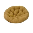 thumbnail image 1 of Blazing Needles Coussin Papasan Surdimensionné 52 Pouces en Microsuède - Rouge Vin, 1 of 2