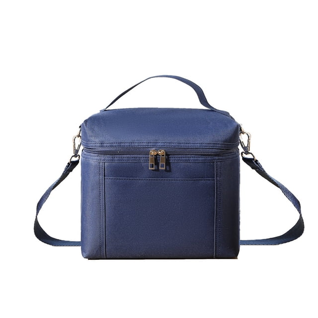 Corduroy Insulation Bag Color Matching Thickened Water Proof Portable Lunch Bag Ice Pack Lunch Box Bag