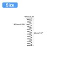 thumbnail image 2 of Unique Bargains Compression Spring, 5 Pack 304 Stainless Steel, 7mm OD, 0.8mm Wire, 40mm Length, 2 of 6