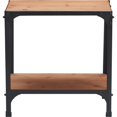 thumbnail image 3 of Serta Overland Side Table Wood and Black Metal, 3 of 11