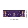 thumbnail image 2 of TIELUTT Drapeaux de Table Eid et Lune Nappe Eid Décoration Restaurant Eid Drapeaux de Table Eid Drapeaux de Table en Lin Chemin de Table de Rue Table Champagne Bouquet de Mariée Ensemble 48 Table, 2 of 4