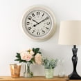 thumbnail image 2 of Horloge murale en plastique de 15,5 po, 2 of 3