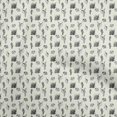 thumbnail image 1 of oneOone Cotton Silk Light Yellow Fabric Cactus Craft Projects Decor Fabric Printed By The Yard 42 Inch Wide, 1 of 5