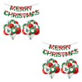 thumbnail image 4 of kurtrusly Christmas Party Décor Balloons To Spread Holiday Cheer Suitable For Any Places Christmas Decoration Party Decoration multicolor 1 Banner+20 Balloons 2Set, 4 of 6