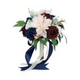 thumbnail image 3 of thinsony Artificial Bridal Bouquet Rustic Silk Flower for Ceremony Celebrations Party, 3 of 5