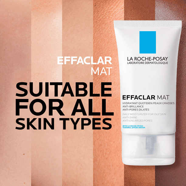 La Roche-Posay Effaclar Mat, Mattifying Face Moisturizer with Zinc