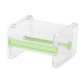 thumbnail image 1 of Washi Distributeur de Ruban Washi Transparent 2 Barres Dentelées Support de Ruban Empilable en Plastique ABS pour Rangement, 1 of 5