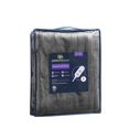 thumbnail image 3 of Serta Polyester Fabric Microlight Heated Electric Throw in Gray, 3 of 5