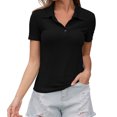 thumbnail image 3 of Fridja T-Shirt Décontracté pour Femmes Hauts d'Été Chemise à Manches Courtes, 3 of 8