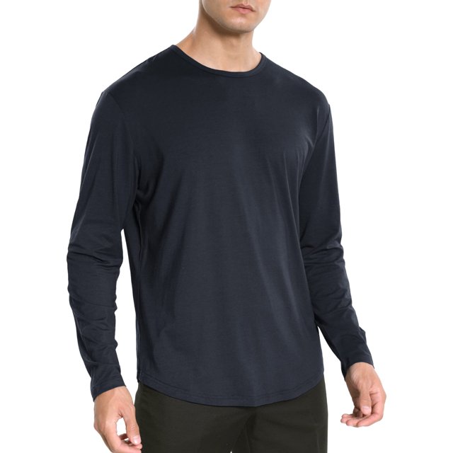 WEAIXIMIUNG Noël Homme Automne Hiver Décontracté Brossé Col Rond Manches Longues Chemise de Base Haut Blouse