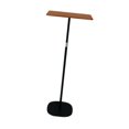 thumbnail image 4 of Bunblic Support de Plancher pour Ordinateur Portable, Bureau d'Ordinateur Multifonction, Support Mobile Robuste à Hauteur Réglable pour Ordinateur Portable pour Gym, Cuisine, Chambre, Bureau, Noir, 4 of 8