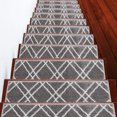 thumbnail image 1 of Vintage Collection Contemporary, Cozy, Vibrant and Soft Stair Tread Mats & Rugs, 9'' x 28'', 1 of 6