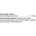 thumbnail image 3 of webber naturals® Citrate de Magnésium 150 mg -- 300 Capsules, 3 of 3