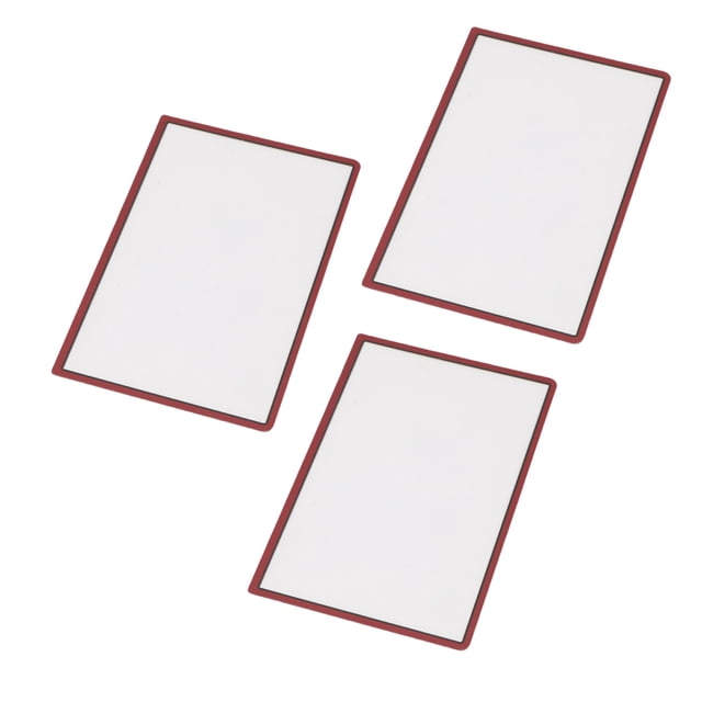 3 Pcs Cache d'Objectif de Cadre d'Écran Supérieur, Résine Toucher Plus Lisse Résistant à l'Usure Remplacement Cache de Cadre d'Objectif d'Écran pour Nouveau 3DS TG