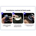 thumbnail image 4 of CUITING Flying Saucer Hair Short Hair Cutter Small Fast Digital Hair Clipper For Home Salon, 4 of 9
