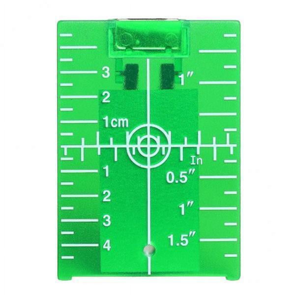koolsoo Plaque Cible de Sol 5X Carte avec Support pour Application de Poutre Vert 5 Pcs
