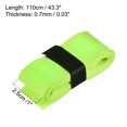 thumbnail image 3 of Unique Bargains 43.3' Non-Slip PU Tennis Racket Overgrip Tape Wraps with Hole Light Green 6 Pack, 3 of 7