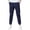 Navy, variant on cfhntfmh Boys Childrens Clothes Fall Pants Cotton Linen Soft Stretch High Waisted Pull on Pants Lounge Jogger Full Length Pants