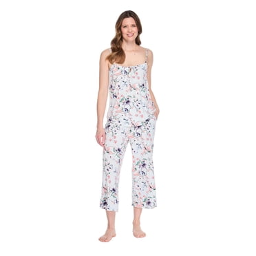 Pyjama 2 pièces avec capri George pour femmes