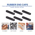 thumbnail image 3 of Shisuyan Cache-Trou Fileté Noir Pvc 200 Pcs, 3 of 9