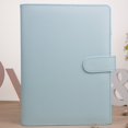 thumbnail image 3 of A5/A6 Synthetic Leather Notebook Binder Refillable 6 Ring Binder Loose Leaf Planner Binder Cover with Magnetic Buckle Closure Professional Binder Organizer for DIY, 3 of 11