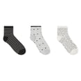 thumbnail image 1 of George Girls' Ankle Socks 3-Pack, 1 of 1