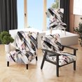 thumbnail image 1 of Designart « Fusion Abstraite Symétrique Rose Gris » Fauteuil d'Appoint Rembourré Cubisme Rose - Fauteuil Moderne pour Salon, 1 of 7